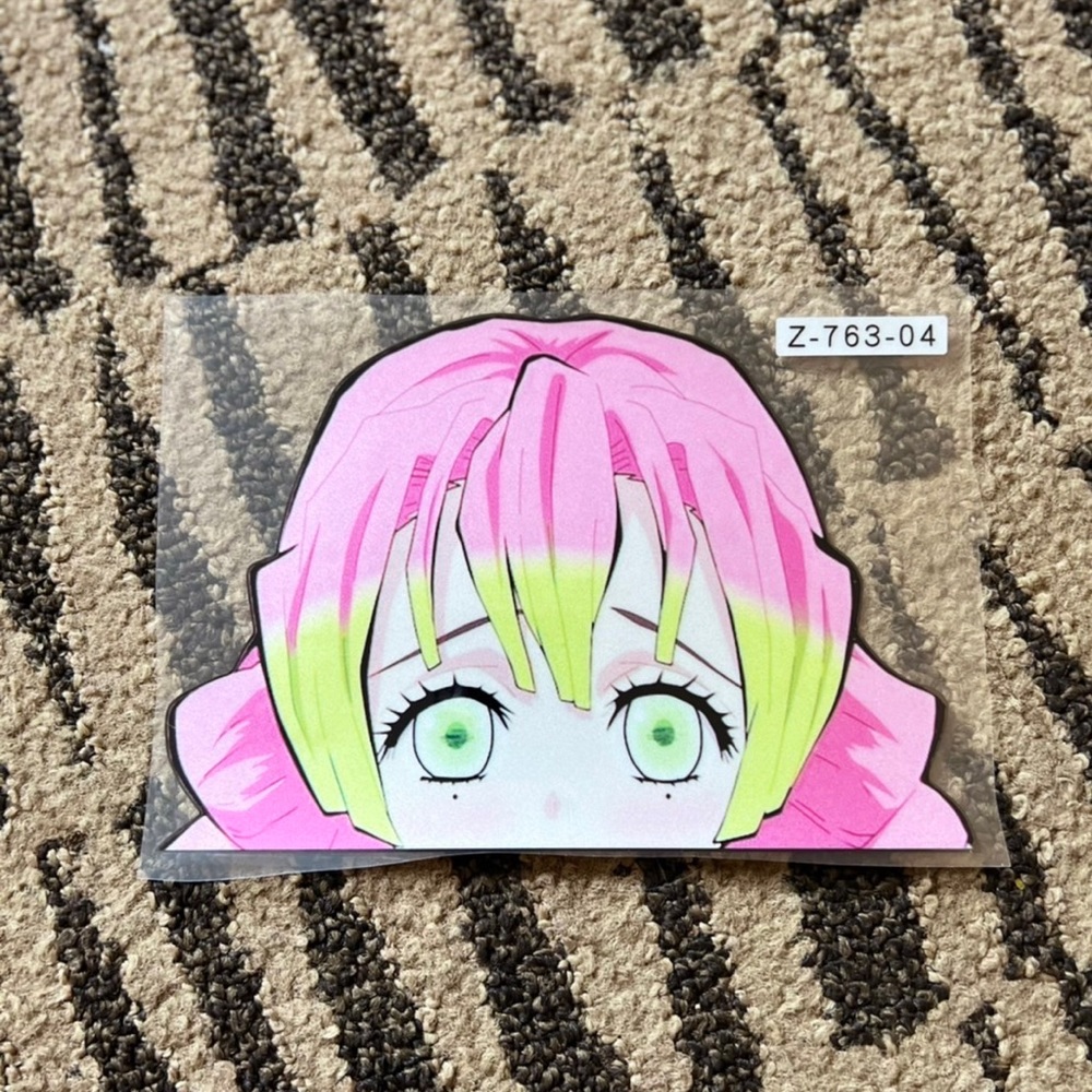 Mitsuri Demon Slayer Car Sticker 😀😀